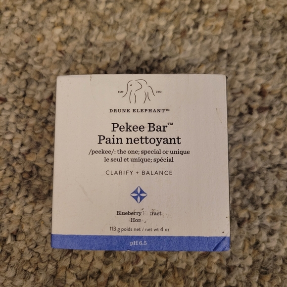 Drunk Elephant Other - Drunk Elephant Pekee Bar 4oz. New